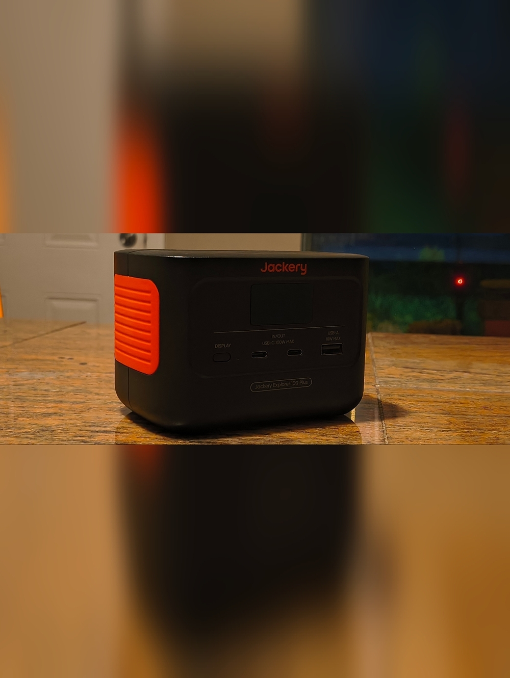 Jackery Explorer 100 Plus Portable Power Station - Black